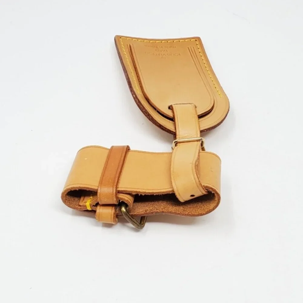 Authentic Louis Vuitton Luggage Tag / Nametag / Travel Tag 122425
